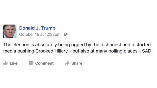 trump-electionrigged tweet